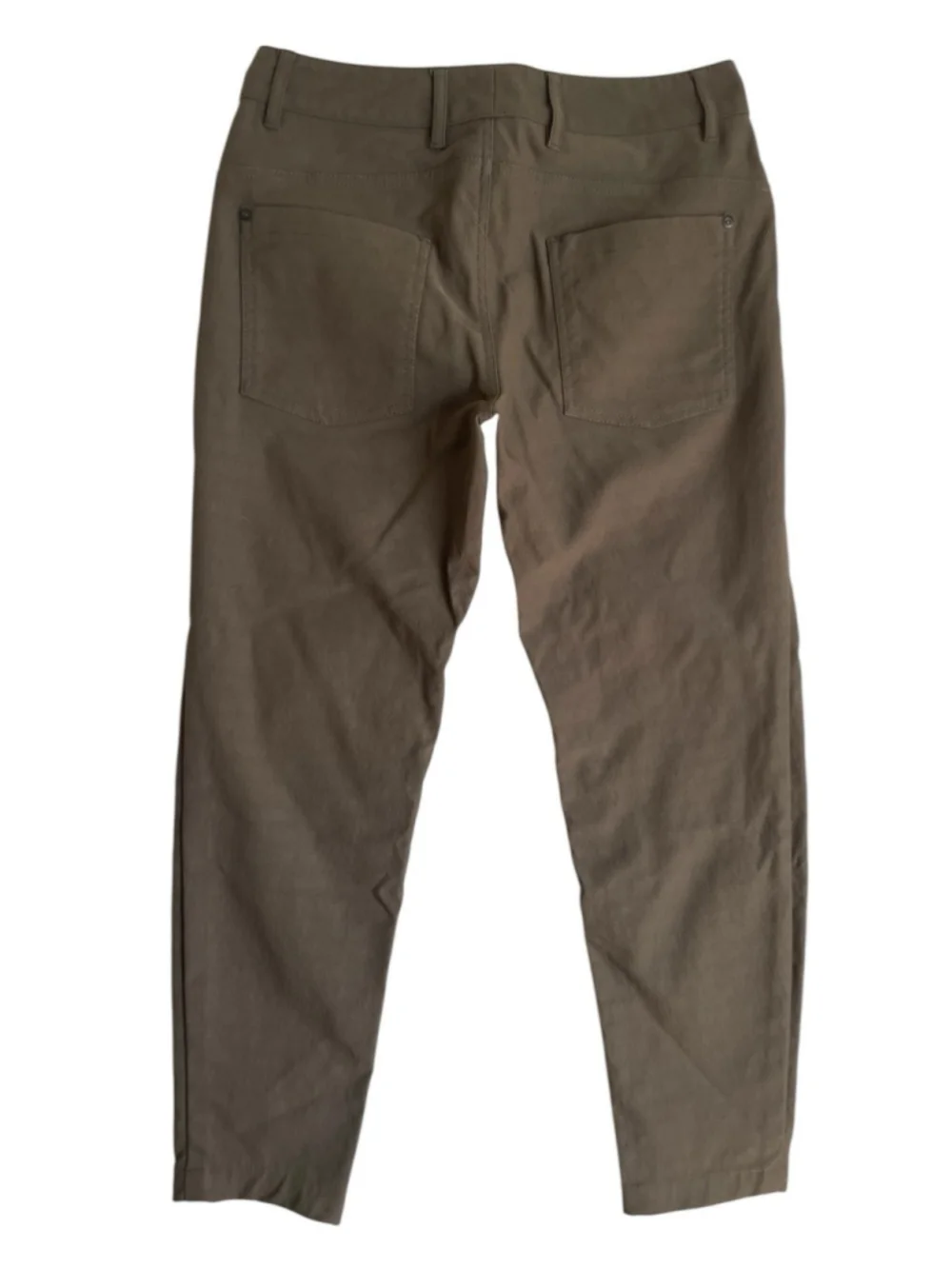 Outlier Pants Size 28X25 Strong Dungarees Strongtwill Dark Olive Brown Unisex